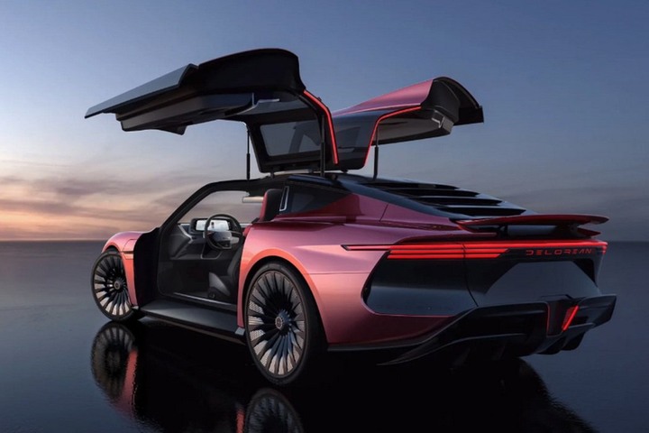 轉型電動車回到未來!DeLorean Alpha5純電GT跑車正式亮相