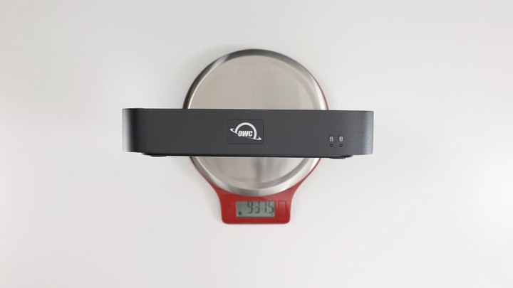 點我看大圖 買 TB4 Hub 送硬碟外接盒?最適合 Mac mini 和 Mac Studio 的 OWC miniStack STX Thunderbolt 4 雙槽外接盒!