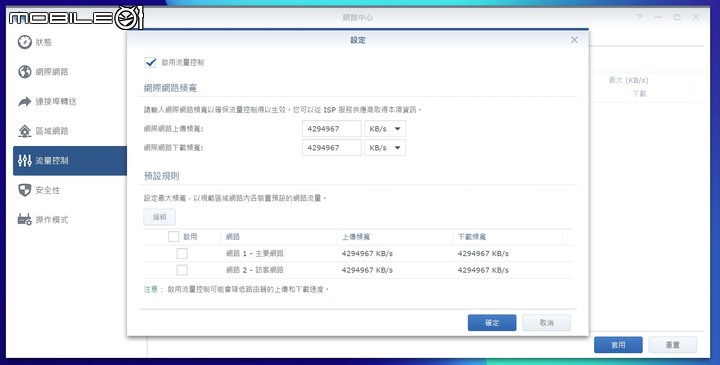 Synology Router RT6600ax 無線路由器開箱試用 具備獨立網路設定與安全機能滿載的網路中心