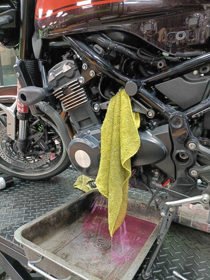 Z900RS 48,000公里大保,台北建安重機施作,圖多文少分享