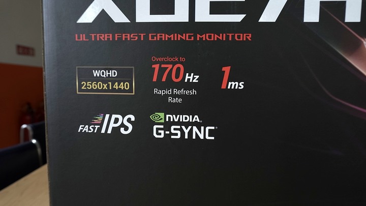 【開箱】學弟的新2K144Hz螢幕終於來了｜ROG Strix XG27AQ