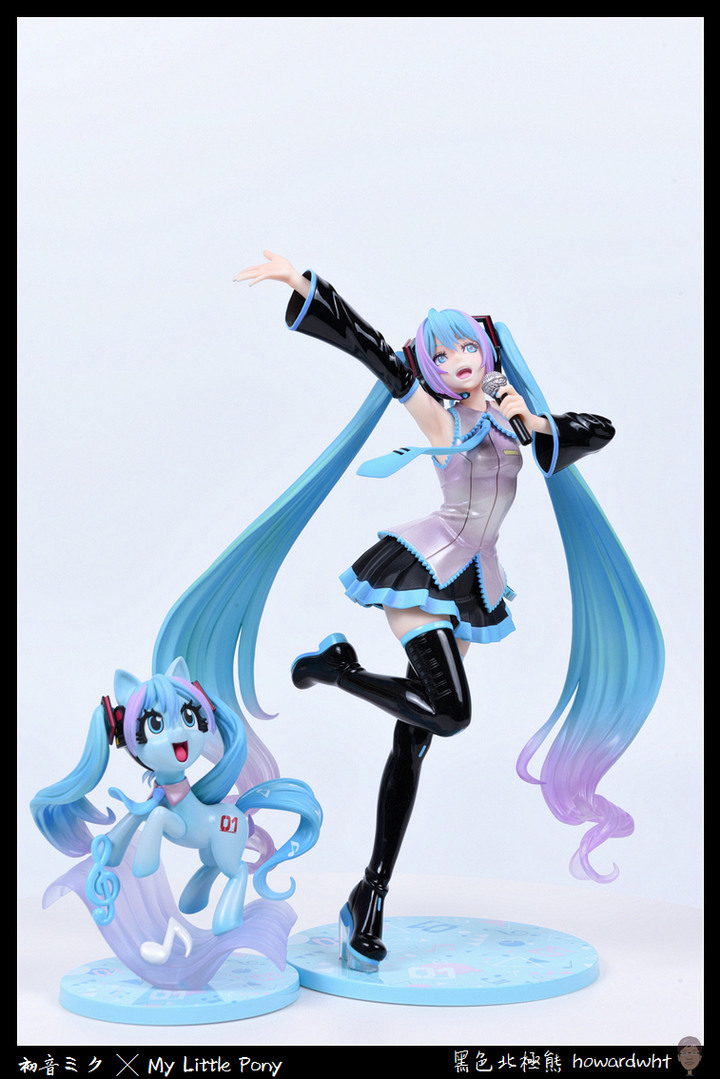 【開箱】「MY LITTLE PONY美少女」壽屋 - 初音ミク ╳ My Little Pony