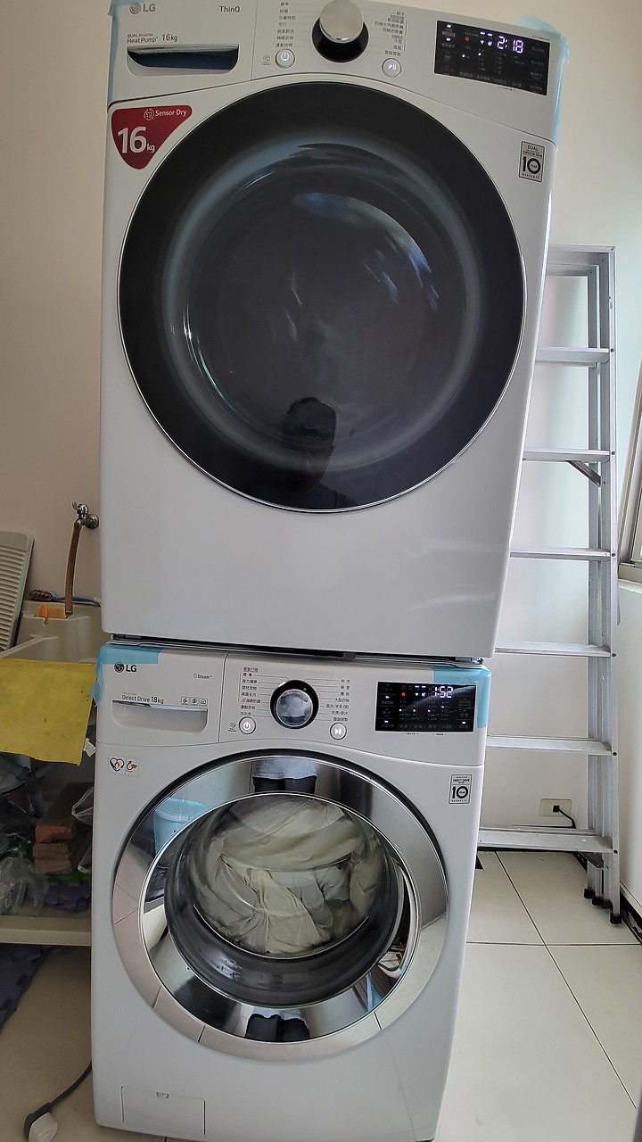 [體驗試用] 居家洗乾衣神器 LG免曬衣乾衣機 ＆蒸氣滾筒洗衣機