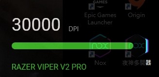 RAZER 雷蛇 VIPER V2 PRO 無線電競滑鼠 - 極輕量 58克、超高 30000 DPI