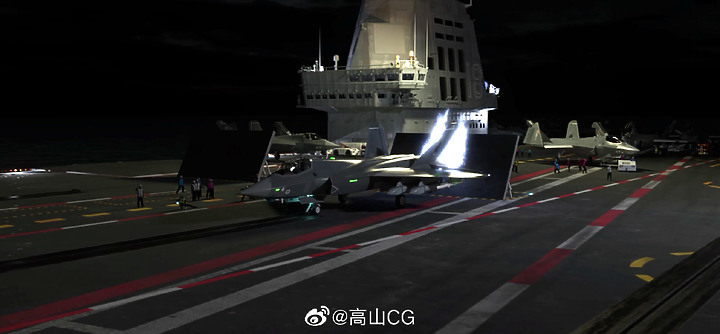 003福建舰下水，还有多久形成战斗力？大陆军迷畅想未来的航母战斗群