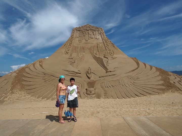 2022 福隆沙雕藝術季 in 貢寮 福隆海水浴場 — 2022年的夏天，依然一定要去海邊，之一