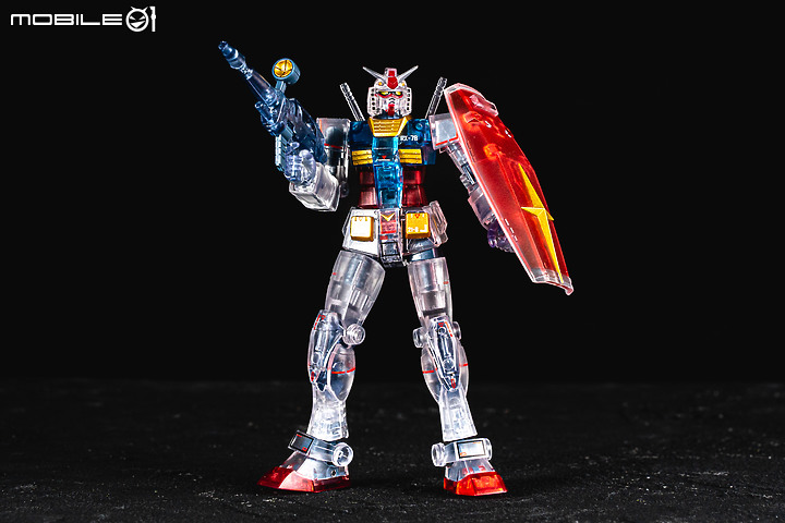 ROBOT魂 RX-78-2鋼彈ver. A.N.I.M.E.透明配色|展場限定的夢幻款式再現!