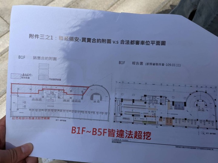 台中豪宅車位竟是「超挖空間」，建商低調認了「設計正在變更」