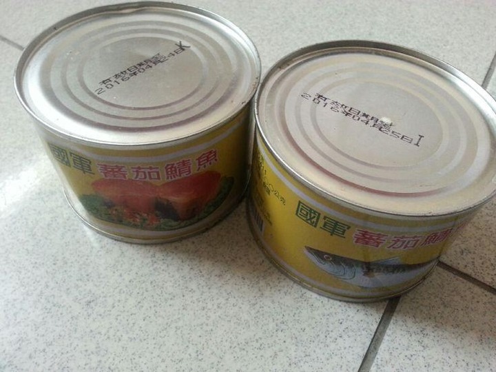 點我看大圖 國軍罐頭你們吃過多少呢?