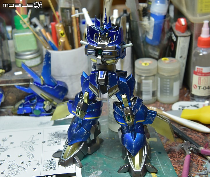 【作品分享】縮退砲!! 有著毀天滅地的存在! 壽屋 ネオ・グランゾン 改造製作全紀錄(圖多)