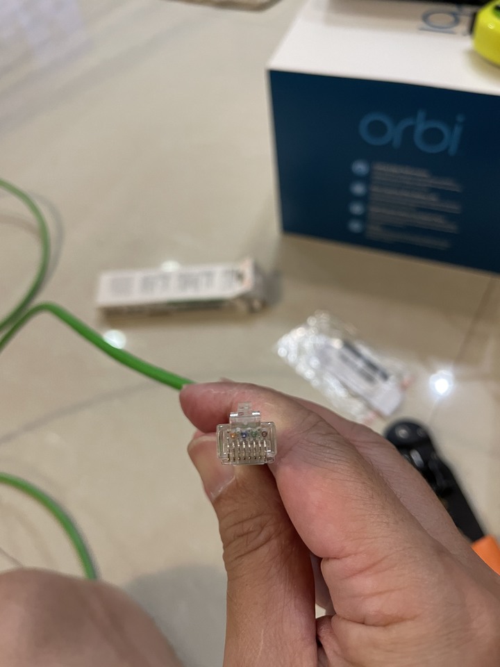 RJ45 網路接頭壓接一直失敗
