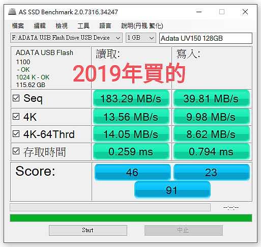 [拆解評測] ADATA UV150 128GB