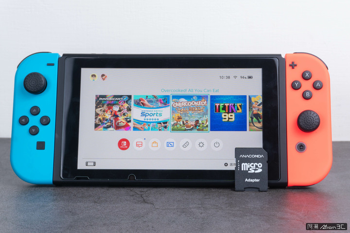 點我看大圖 「開箱」Anacomda Fighter microSD 512GB - Switch 最佳拍檔