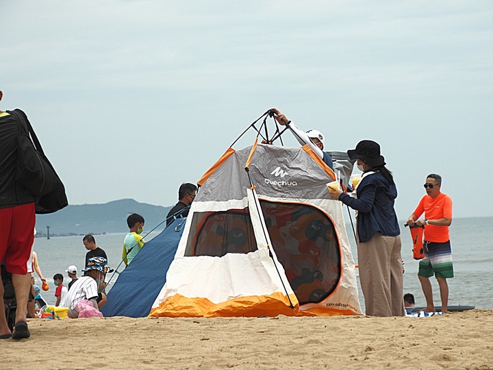 2022 福隆沙雕藝術季 in 貢寮 福隆海水浴場 — 2022年的夏天，依然一定要去海邊，之一
