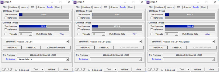 Intel第十二代Alder Lake Core i5-12500簡測