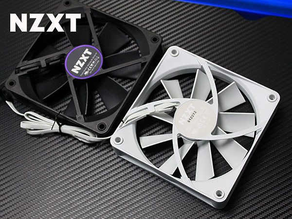 點我看大圖 NZXT F120Q/F140Q 靜音扇,白色加靜音,NZXT大全套獨缺的那一塊!