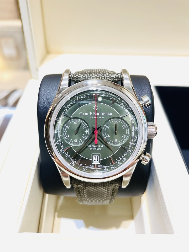 (代友Po文) 一次兩隻冷門錶 - 窩路堅Aviator Cricket領航員系列 & 寶齊萊Manero Flyback馬利龍飛返計時碼錶