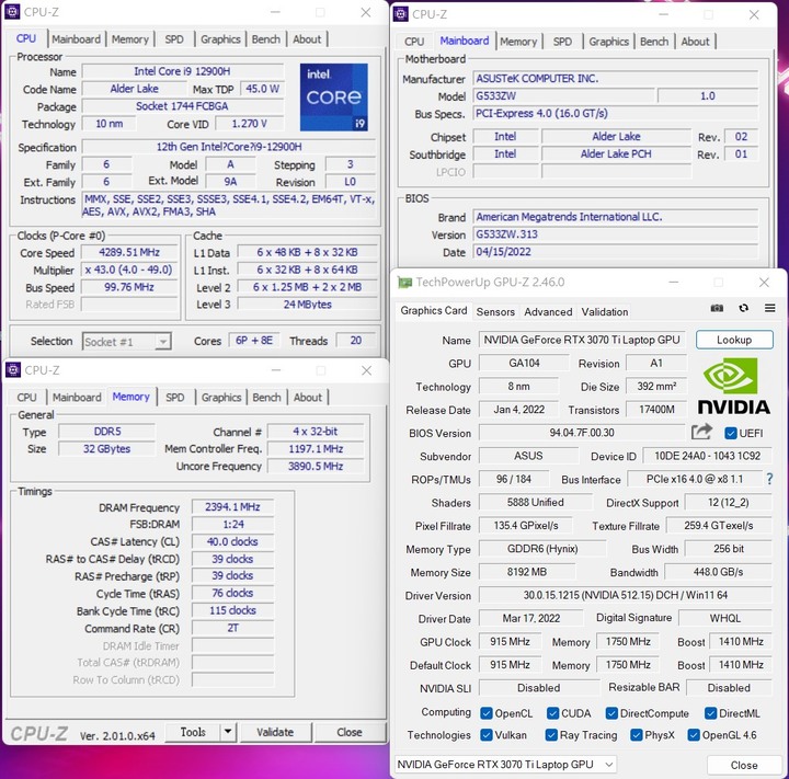 更小更快，ASUS ROG Strix SCAR 15 G533ZW 電競筆電開箱測試
