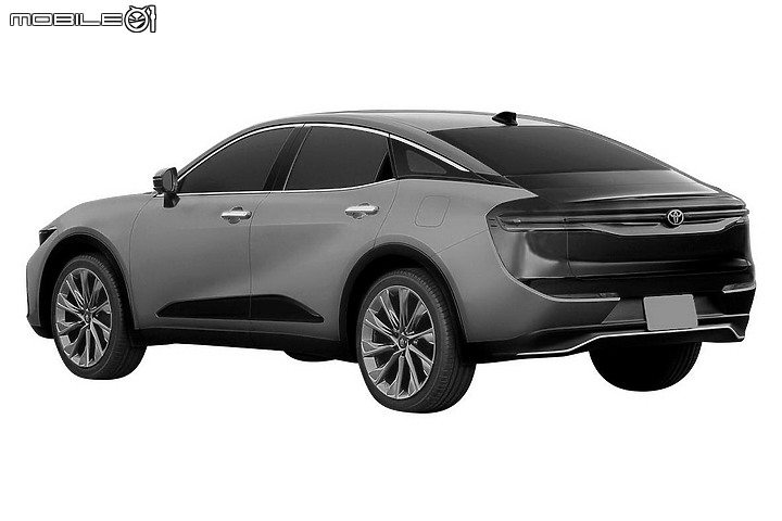【海外新訊】Toyota Crown大改款專利圖曝光,Fastback加上跨界元素、第四季導入國內!