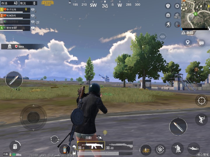 PUBGM 核心領域模式之EVA體驗~