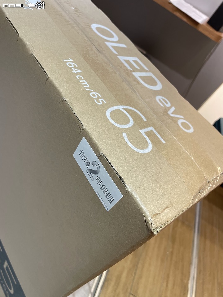 點我看大圖 2022年全新機種開箱 LG OLED evo 65C2 (OLED65C2PSC) 簡易開箱分享給大家