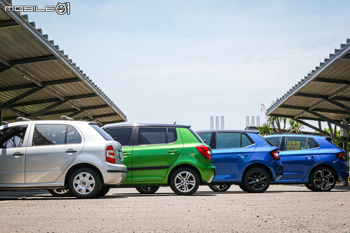Škoda Fabia 四代同堂相聚|見證十幾年來產品力的進化!