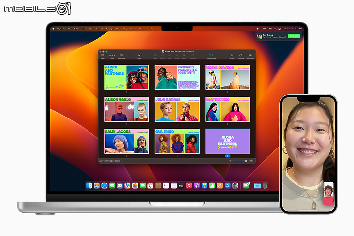 Apple 全新 macOS Ventura 作業系統 多工作業效率與協同作業再升級