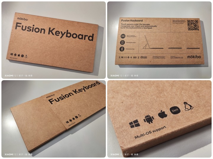 [ 開箱 - 無線鍵盤 ] mokibo fusion 無線鍵盤 輕巧好攜帶