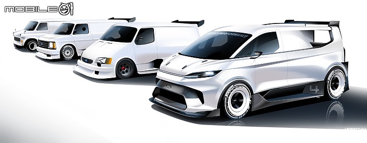 【海外新訊】Ford 2,000ps 電動概念賽車「Pro Electric SuperVan」於 Goodwood 亮相!