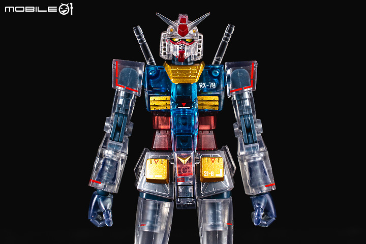 ROBOT魂 RX-78-2鋼彈ver. A.N.I.M.E.透明配色|展場限定的夢幻款式再現!