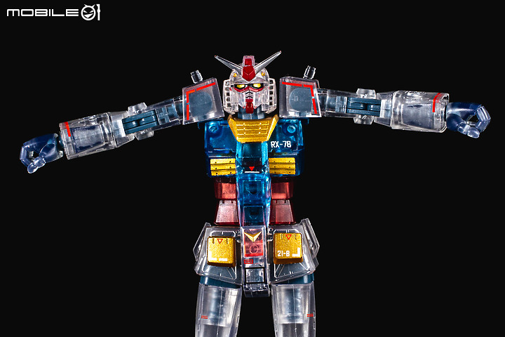 ROBOT魂 RX-78-2鋼彈ver. A.N.I.M.E.透明配色|展場限定的夢幻款式再現!