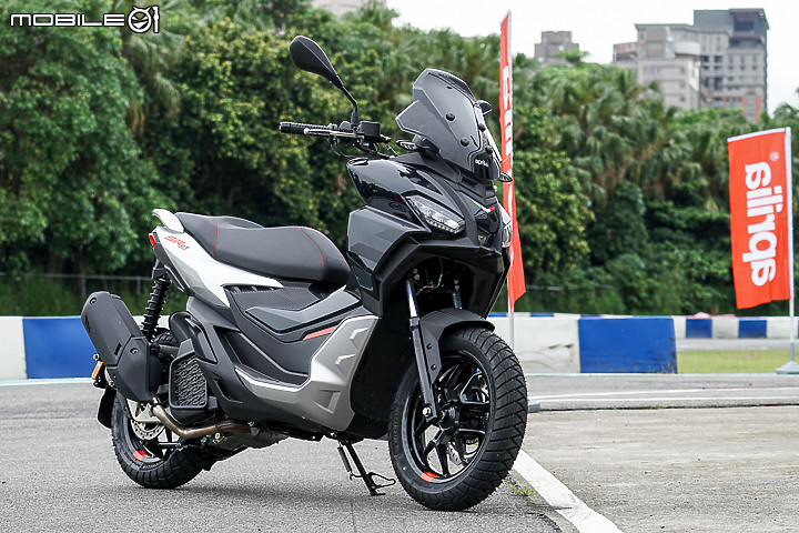 aprilia SR-GT 200 賽道試駕|意外流暢的跨界歐風速可達