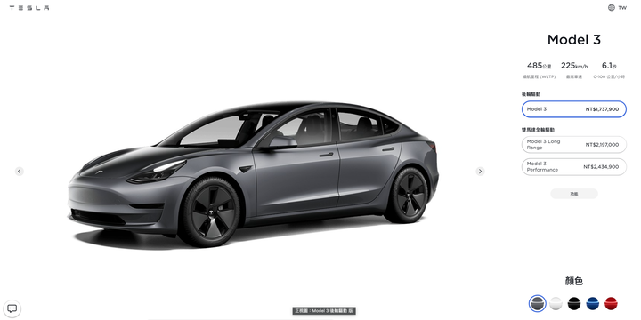 【新訊】購車看時價!Tesla Model 3 再度迎來近期第三次調漲