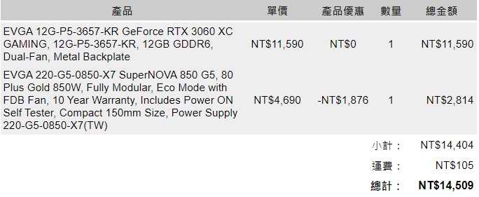 30K自組電腦請益