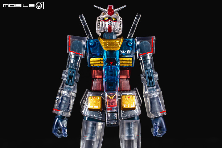 ROBOT魂 RX-78-2鋼彈ver. A.N.I.M.E.透明配色|展場限定的夢幻款式再現!