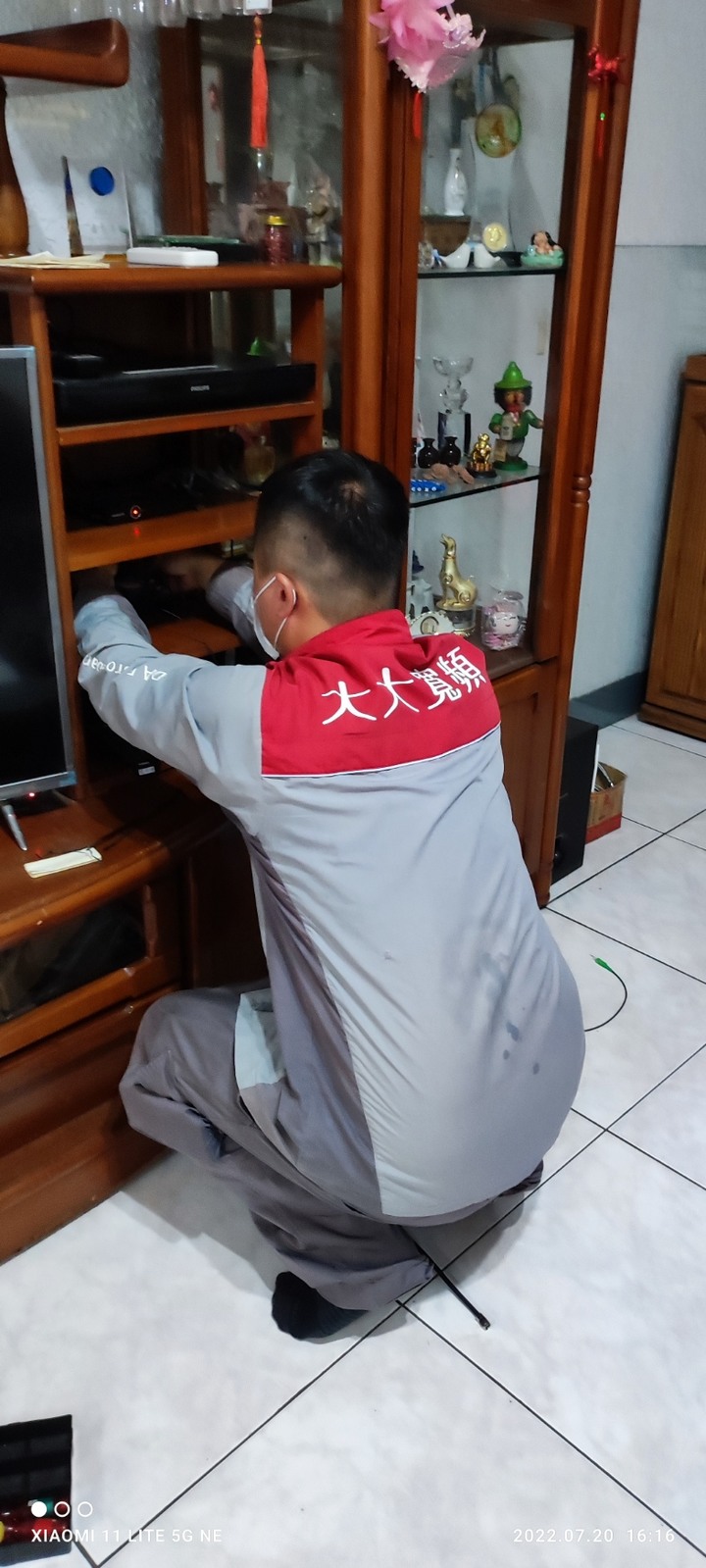 全屋換成 數位電視 全紀錄-全部換成 大大寬頻-新高雄有線 數位有線電視機上盒