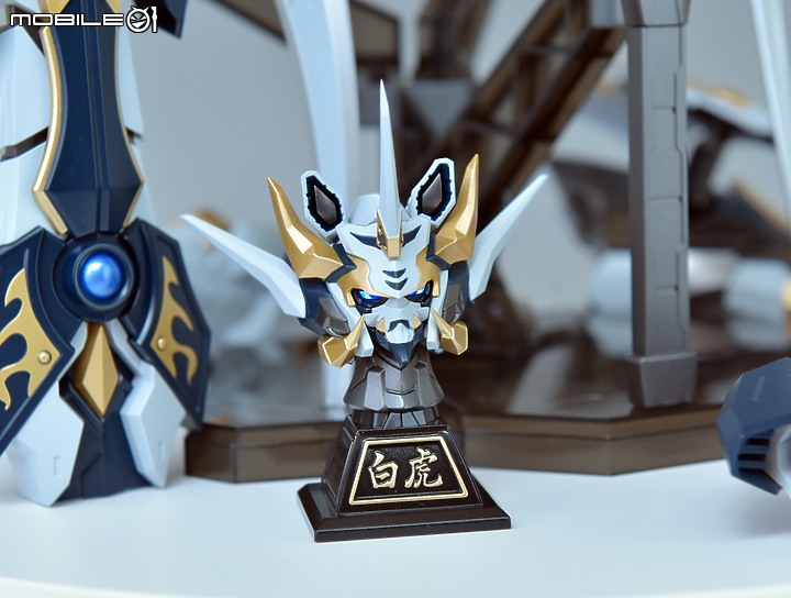 【藏道模型】狂暴白虎降臨!CD-02 1/72 第二彈 四聖獸白虎 合金玩具開箱介紹
