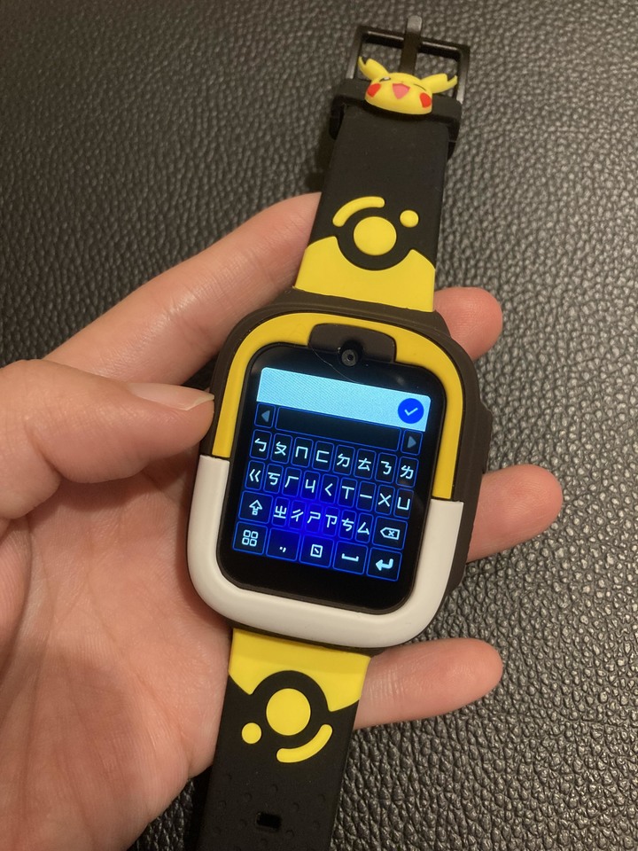 買了遠傳的寶可夢限定兒童手錶(360 F1)