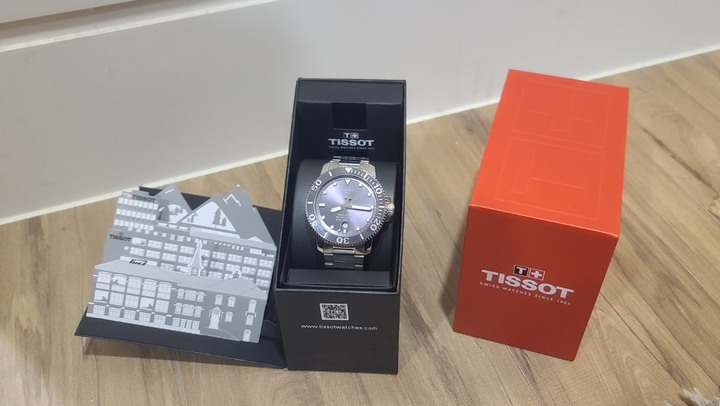 Tissot seastar 1000 灰面 隨便開箱