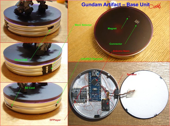 【作品分享】Gundam Artifact II - Zaku III (Light & Sound Effect Demo)