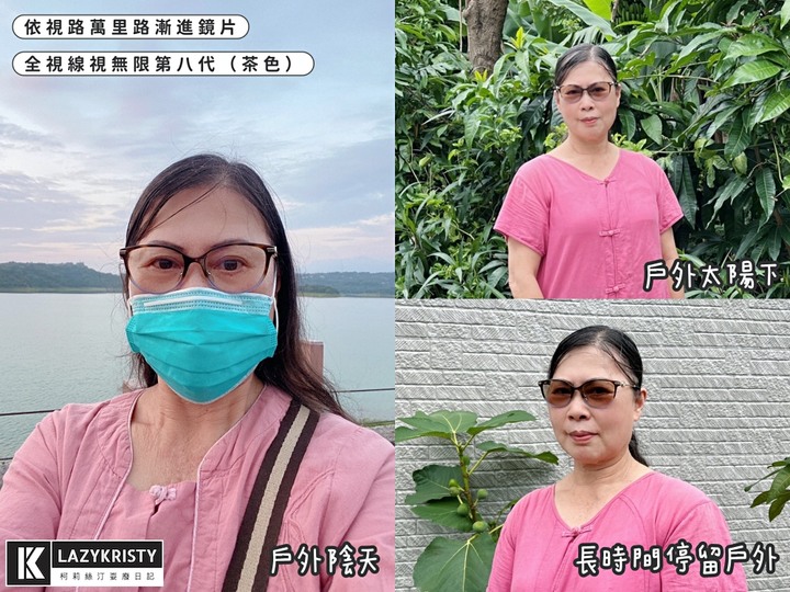 【時尚老花眼鏡開箱】送媽媽依視路萬里路漸進鏡片!驗光過程分享