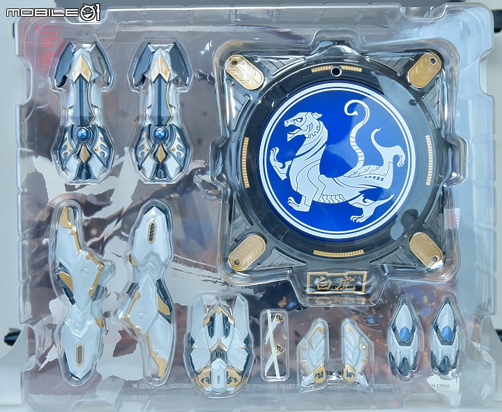 【藏道模型】狂暴白虎降臨!CD-02 1/72 第二彈 四聖獸白虎 合金玩具開箱介紹