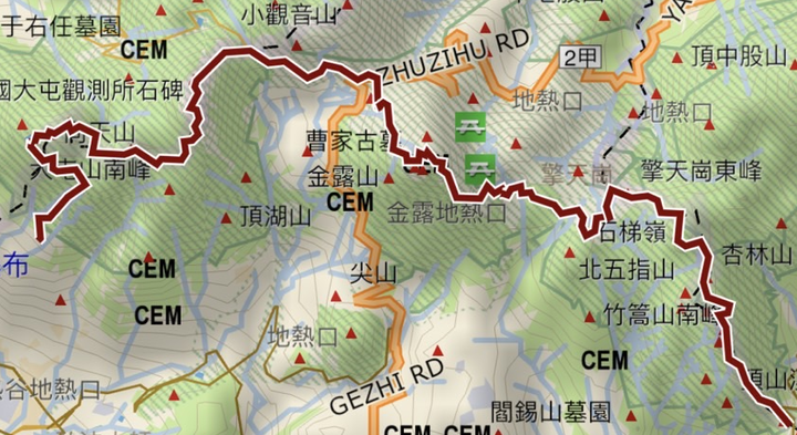一日十連峰 逆走 - 動活走縱大西東山明陽 23.5Km / 11 小時