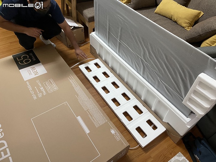 點我看大圖 LG OLED65C2電視 + Klipsch RP-5000F落地式喇叭 + ONKYO TX-SR494擴大機 + FIESTA數位混音機 安裝紀錄