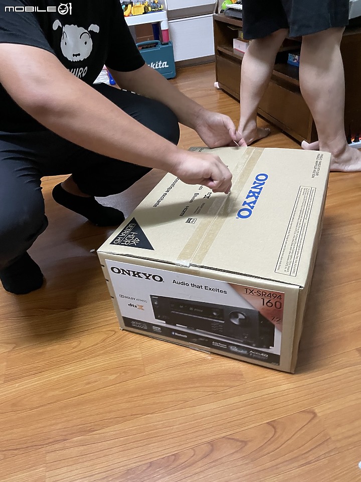 點我看大圖 LG OLED65C2電視 + Klipsch RP-5000F落地式喇叭 + ONKYO TX-SR494擴大機 + FIESTA數位混音機 安裝紀錄