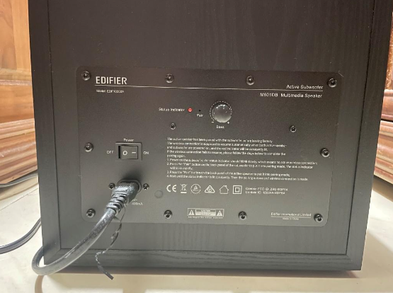 無線重低音喇叭 EDIFIER M601DB開箱!