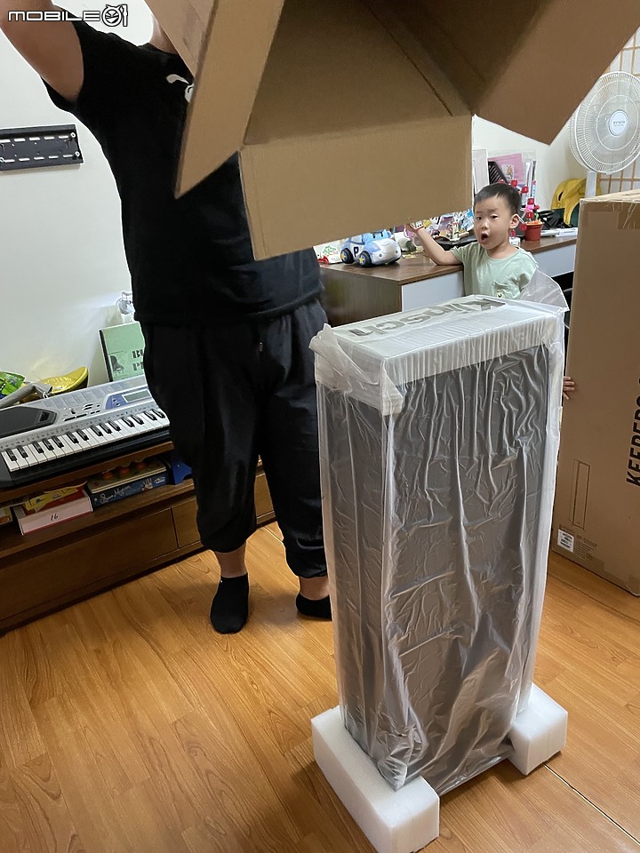 點我看大圖 LG OLED65C2電視 + Klipsch RP-5000F落地式喇叭 + ONKYO TX-SR494擴大機 + FIESTA數位混音機 安裝紀錄