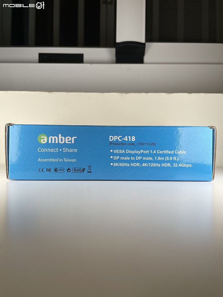 DPC-418 _VESA DisplayPort 1.4 開箱