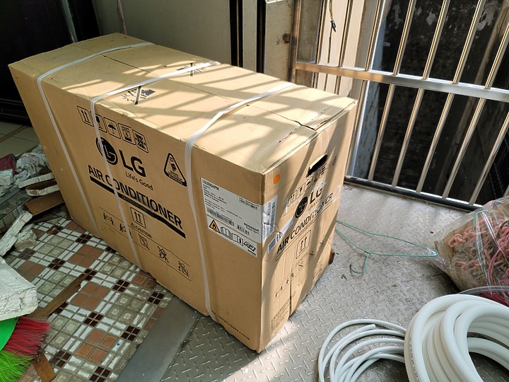 從跑車變電動車的LG LSU28DHPM變頻冷暖安裝開箱