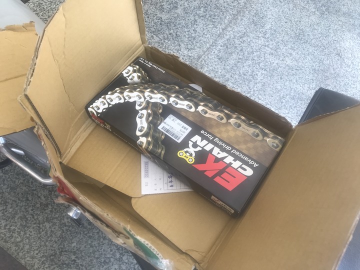 EK 黃金油封鏈條更換（壓接式活目) ~鄒仔